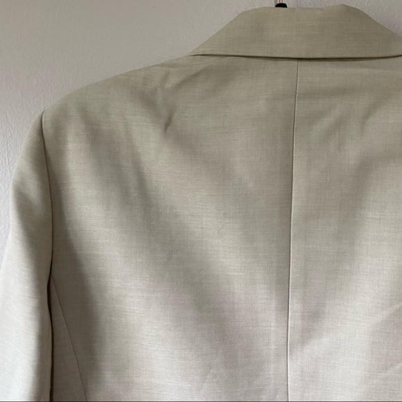 Black Label by Evan Picone Tan Blazer Size 14 - Picture 6 of 6